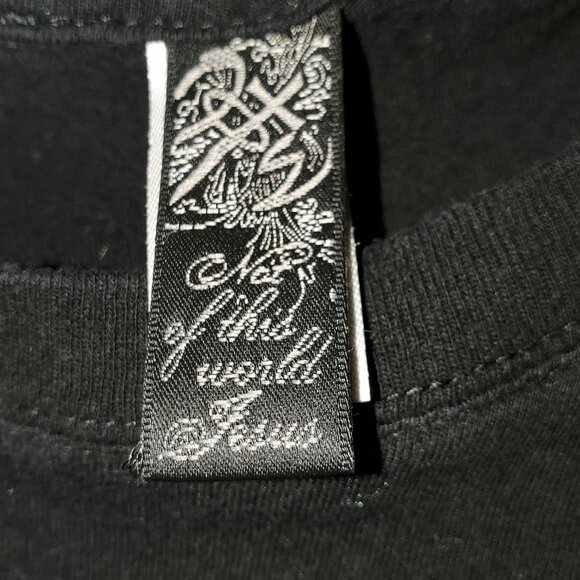 Women's Not Of This World Jesus Blinged shirt - Size Large - Picture 6 of 11